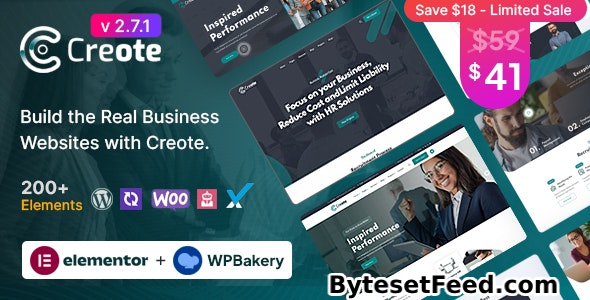 Creote v2.7.2 - Consulting Business WordPress Theme