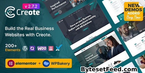 Creote v2.7.6 - Consulting Business WordPress Theme