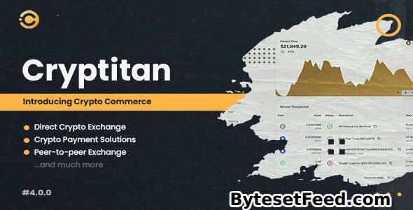 Cryptitan v5.1.1 - Multi-featured Crypto Software & Digital Marketplace