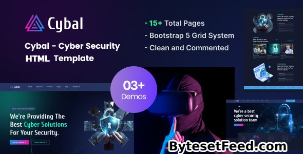 Cybal - Cyber Security HTML Template