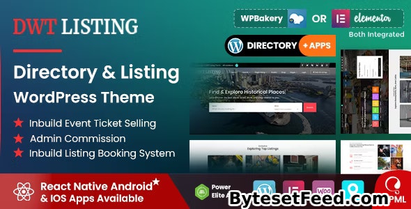 DWT v3.2.9 - Directory & Listing WordPress Theme