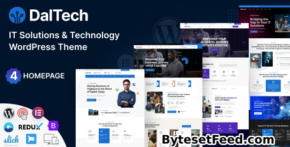 Daltech v1.0.0 - IT Solutions & Technology WordPress Theme