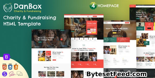 Danbox - Charity & Fundraising HTML Template
