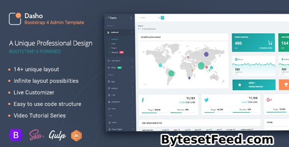 Dasho - Bootstrap Admin Template