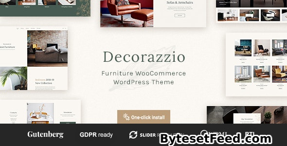 Decorazzio v1.1.0 - Interior Design and Furniture Store WordPress Theme