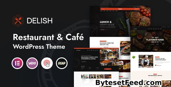 Delish v1.0 – Restaurant & Cafe WordPress Theme