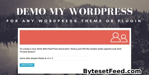 Demo My WordPress v1.1.0 - Temporary WordPress Install Creator