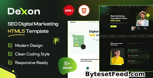 Dexon - SEO & Digital Marketing Agency HTML5 Template