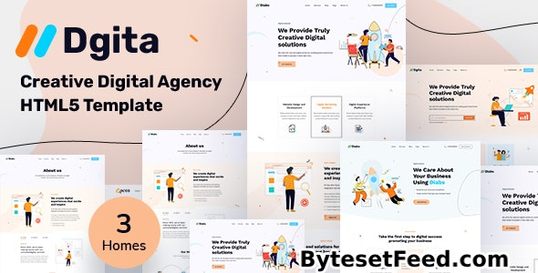 Dgita - Creative Digital Agency HTML5 Template