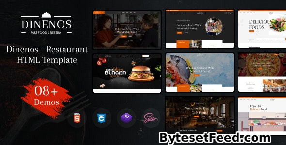 Dinenos - Restaurant HTML Template