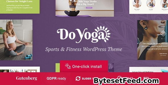 Do Yoga v1.2.1 - Fitness Studio & Yoga Club WordPress Theme