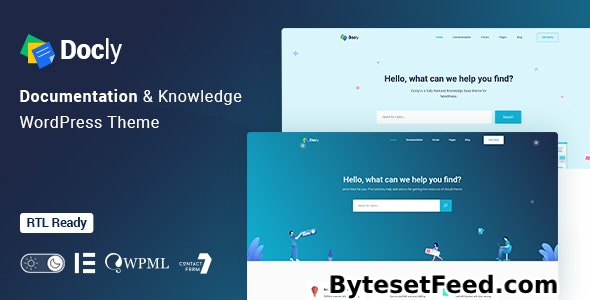 Docly v2.1.2 - Documentation And Knowledge Base WordPress Theme
