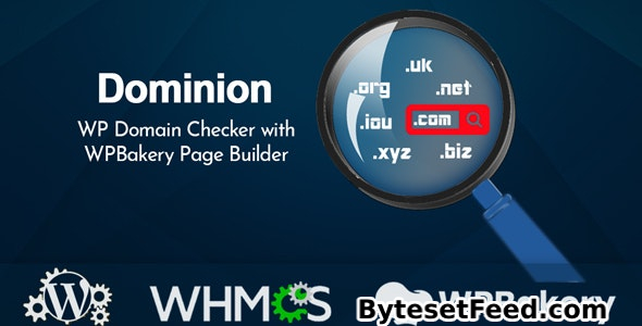 Dominion v1.9.5 - WP Domain Checker with WPBakery Page Builder