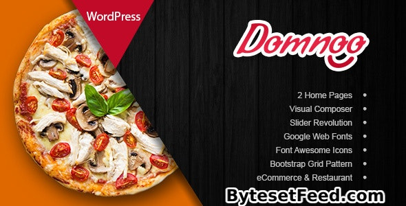 Domnoo v1.37 - Pizza & Restaurant WordPress Theme