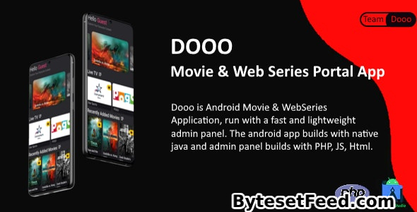 Dooo v2.8.4 - Movie & Web Series Portal App - nulled