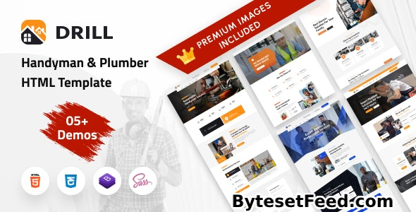 Drill - Handyman Services HTML Template