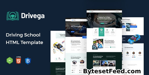 Drivega - Driving School HTML Template