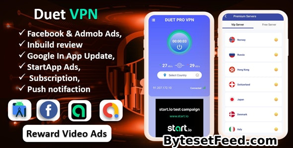 Duet Pro VPN App v8.0 - Secure VPN App & Fast VPN