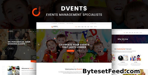 Dvents v1.2.8 - Events Management Companies and Agencies WordPress Theme