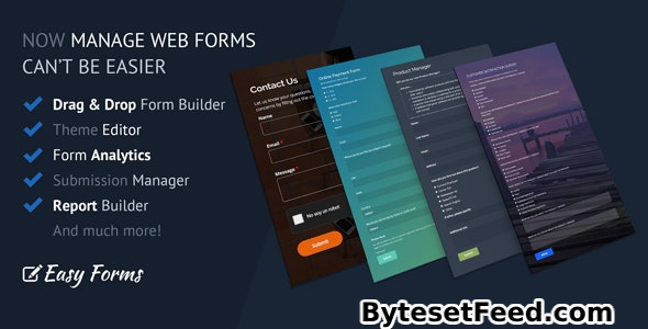 Easy Forms v2.0.5 - Advanced Form Builder and Manager - nulled