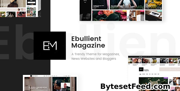 Ebullient v1.7 - Modern News and Magazine Theme