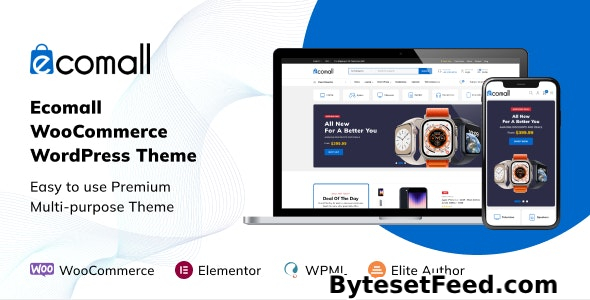 Ecomall v1.0.1- Elementor Electronics WooCommerce Theme