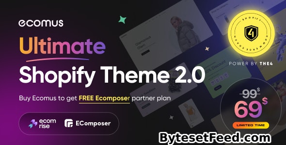 Ecomus v1.6.1 - Ultimate Shopify OS 2.0 Theme