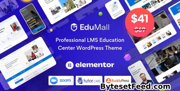 EduMall v3.9.2 - Professional LMS Education Center WordPress Theme