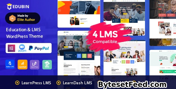 Edubin v9.0.1 - Education LMS WordPress Theme