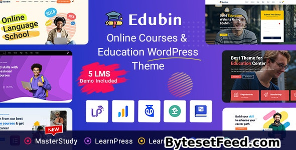 Edubin v9.2.8 - Education LMS WordPress Theme