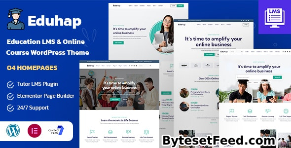 Eduhap v1.6 - Education LMS WordPress Theme