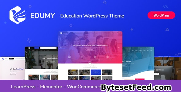 Edumy v1.2.20 - LMS Online Education Course WordPress Theme