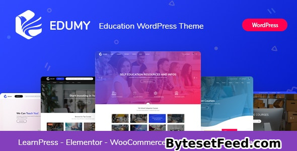 Edumy v1.2.21 - LMS Online Education Course WordPress Theme