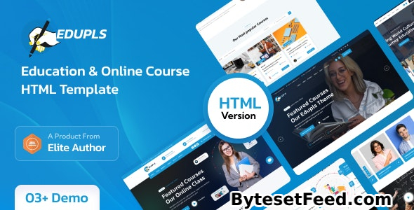 Edupls - Education & Online Course HTML Template