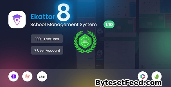 Ekattor 8 School Management System (SAAS) v1.10 - nulled