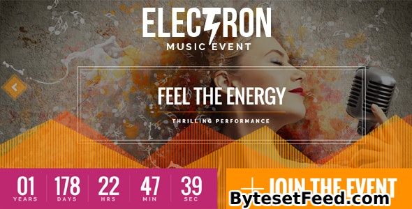 Electron v1.8.2 - Event Concert & Conference Theme
