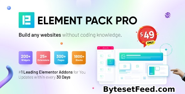 Element Pack v7.11.2 - Addon for Elementor Page Builder