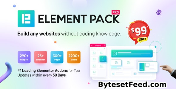 Element Pack v7.12.15 - Addon for Elementor Page Builder