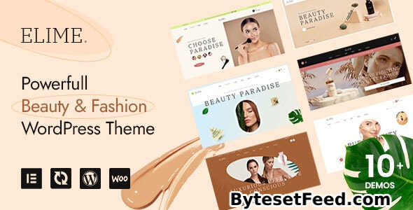 Elime v1.0.4 - Multipurpose Cosmetics & Fashion WordPress Theme
