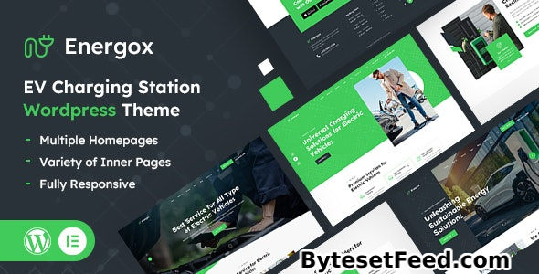 Energox v1.1 - EV Charging Station WordPress Theme