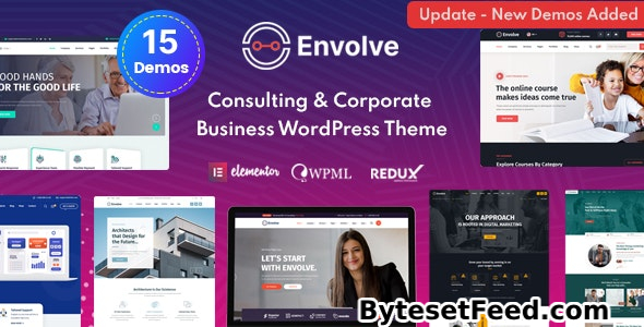 Envolve v2.0 - Consulting Business WordPress Theme