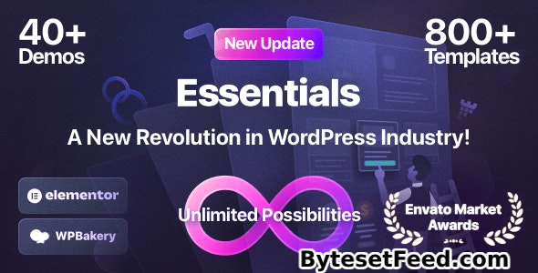 Essentials v3.2.5 - Multipurpose WordPress Theme