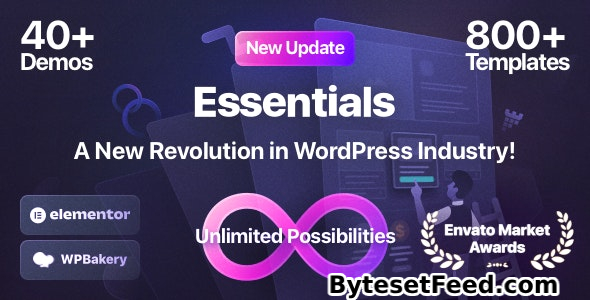 Essentials v3.2.6 - Multipurpose WordPress Theme