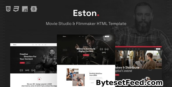 Eston - Movie Studio & Filmmaker HTML Template