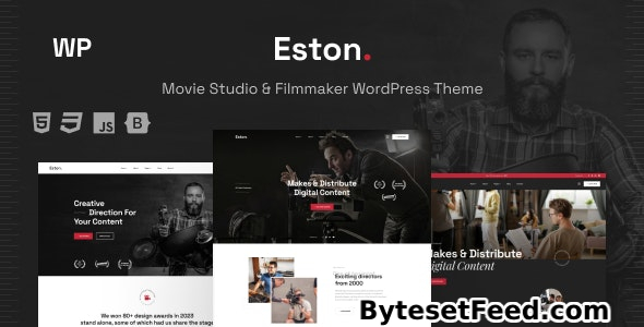 Eston v1.0 - Movie Studio & Filmmaker WordPress Theme