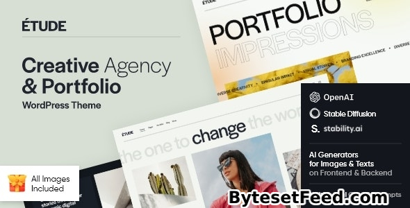 Etude v1.0 - Creative Agency & Portfolio WordPress Theme