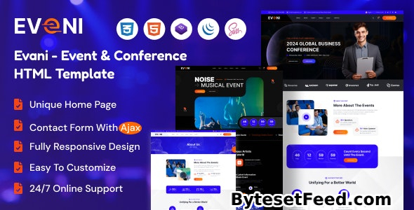 Eveni - Event & Conference HTML Template