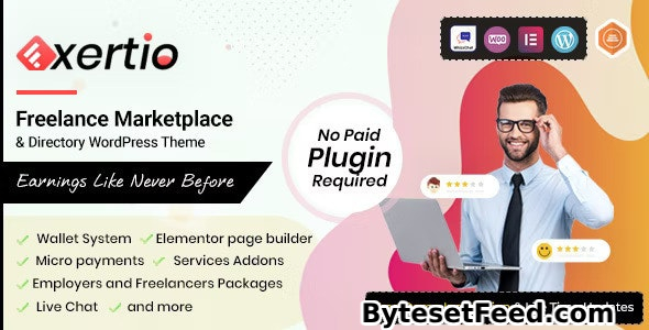 Exertio v1.2.8 - Freelance Marketplace WordPress Theme