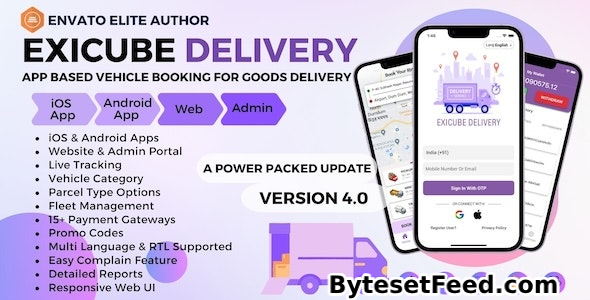 Exicube Delivery App v4.0.0