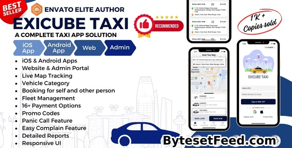 Exicube Taxi App v4.2.0